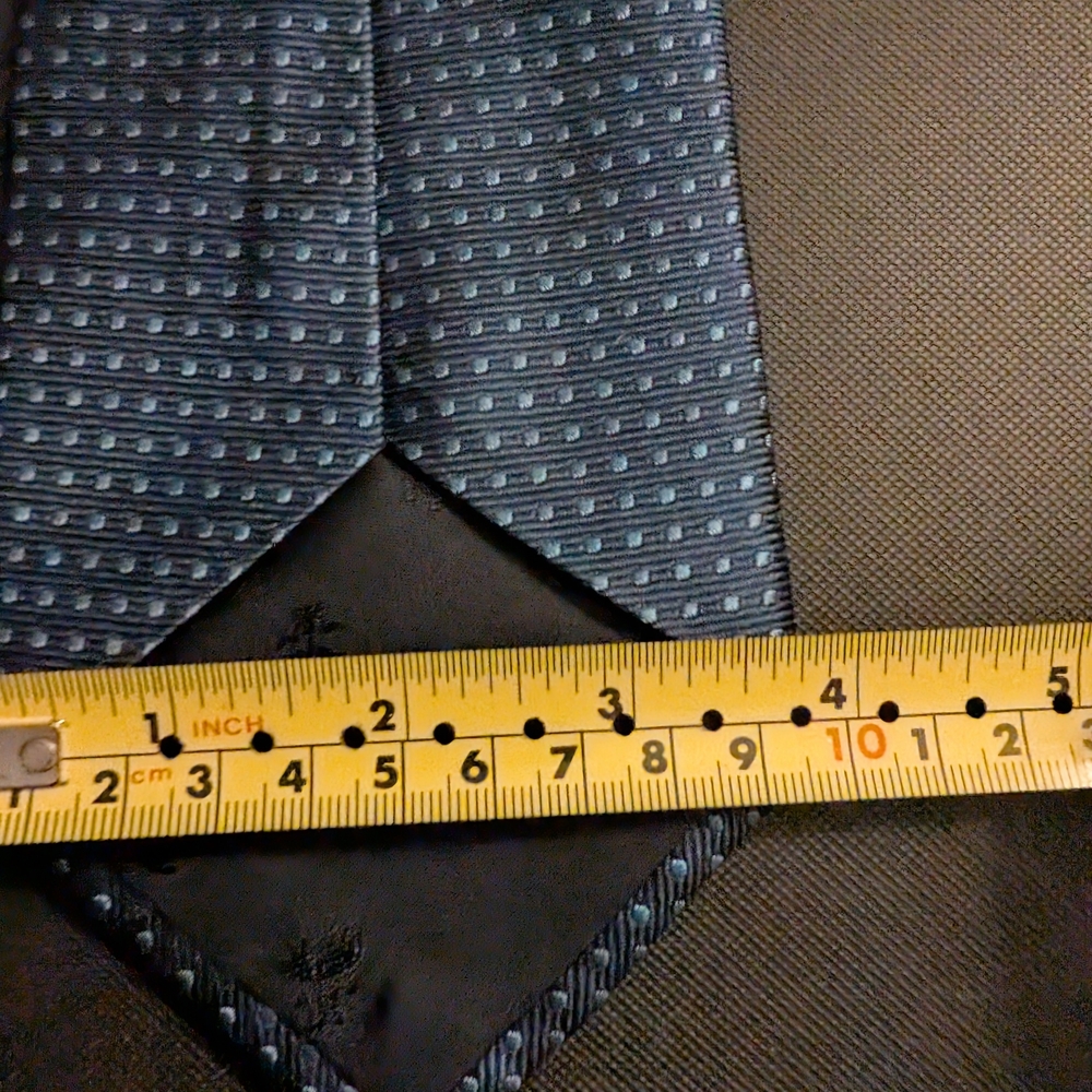 Brooks Brothers Classic Micro Dot Silk Tie - Picture 4 of 4